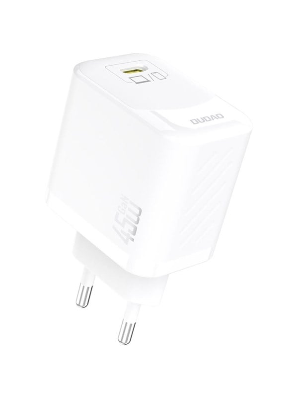 Dudao A28 45W GaN USB-C Wall Charger - White