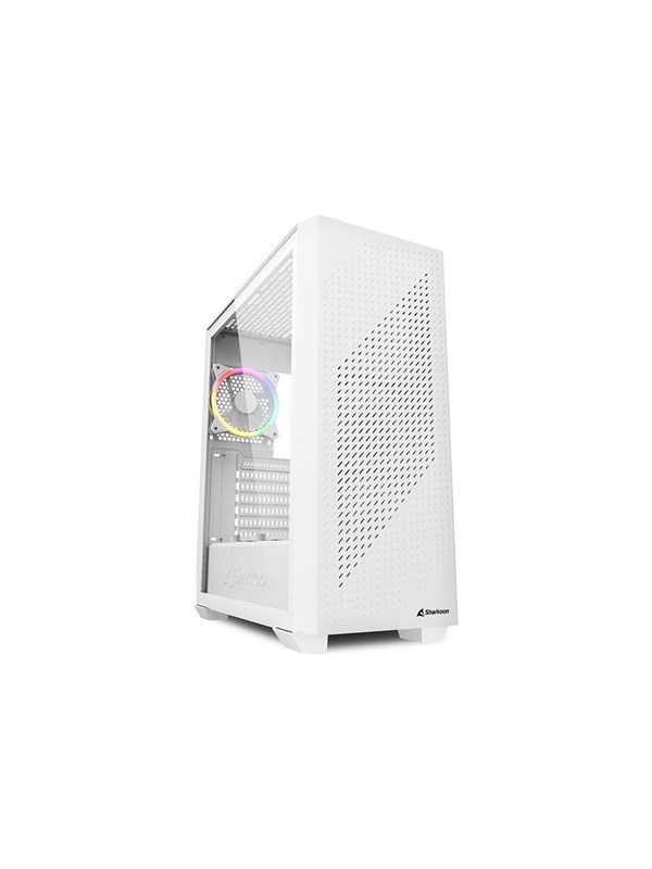 Sharkoon VS9 RGB Wit - Towermodel - ATX - wit