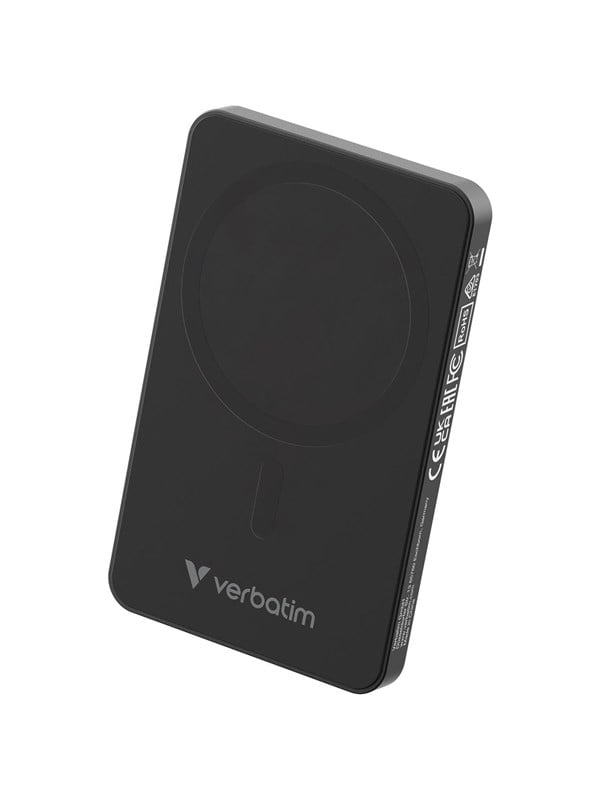 Verbatim Charge 'n' Go Essentials Powerbank 5000 mAh USB PD 3.0, QC 3.0, Adaptive Fast Charge USB-C Zwart