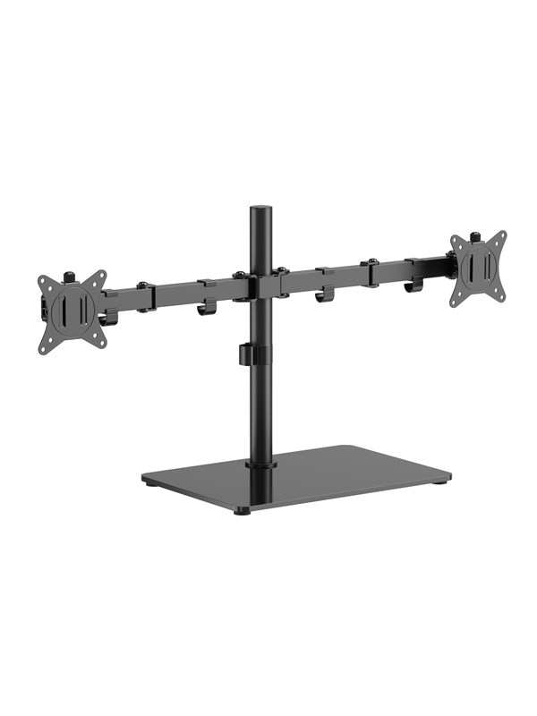 Gembird Dual monitor desk stand (rotate tilt swivel) 17