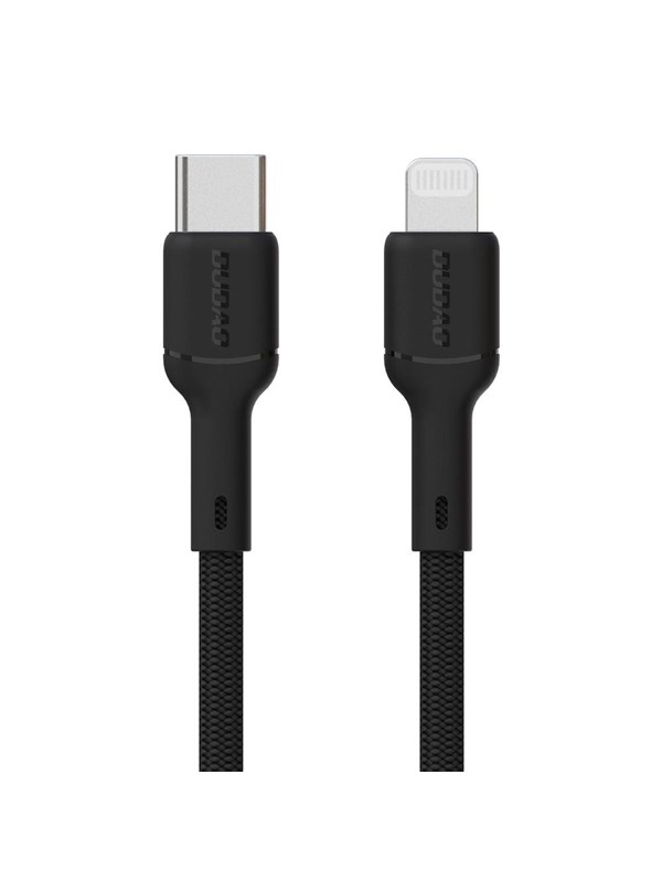 Dudao L9X 30W USB-C - Lightning Cable 1m - Black