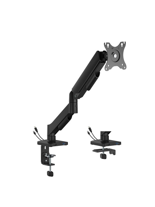 Gembird Adjustable desk display mounting arm with USB ports 1-display 17"-32"