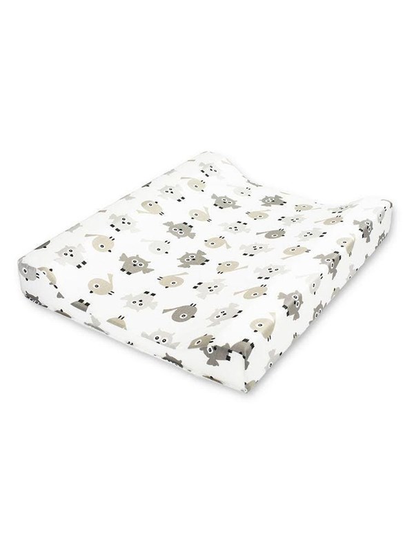 Anne & Mikael changing mat 50 x 63 cm owl gray