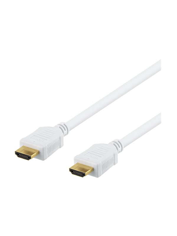 Deltaco HDMI-1050AD - HDMI cable with Ethernet - 5 m