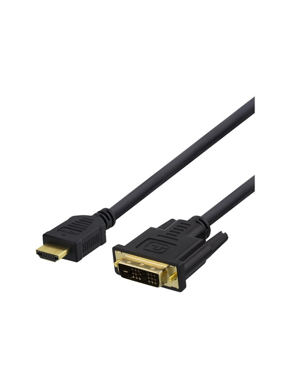 Deltaco HDMI-116D - adapter cable - HDMI / DVI - 7 m