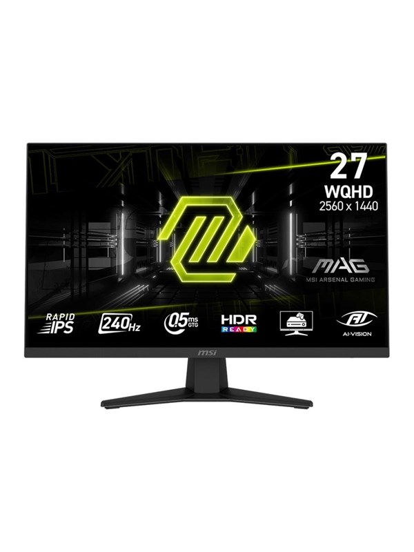 27" MSI MAG 274QFDE X24 - 2560x1440 (QHD) - 240Hz - IPS - KVM switch