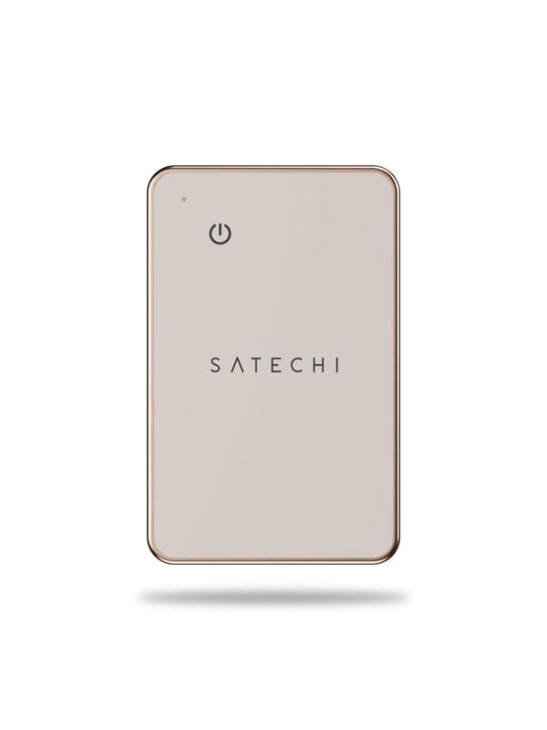 Satechi FindAll Tracking Kaart met FindMy – Geïntegreerd met Apple Find My – Water- en Stofbestendig (IP67) – Bluetooth 5.4 Connectiviteit - Roze