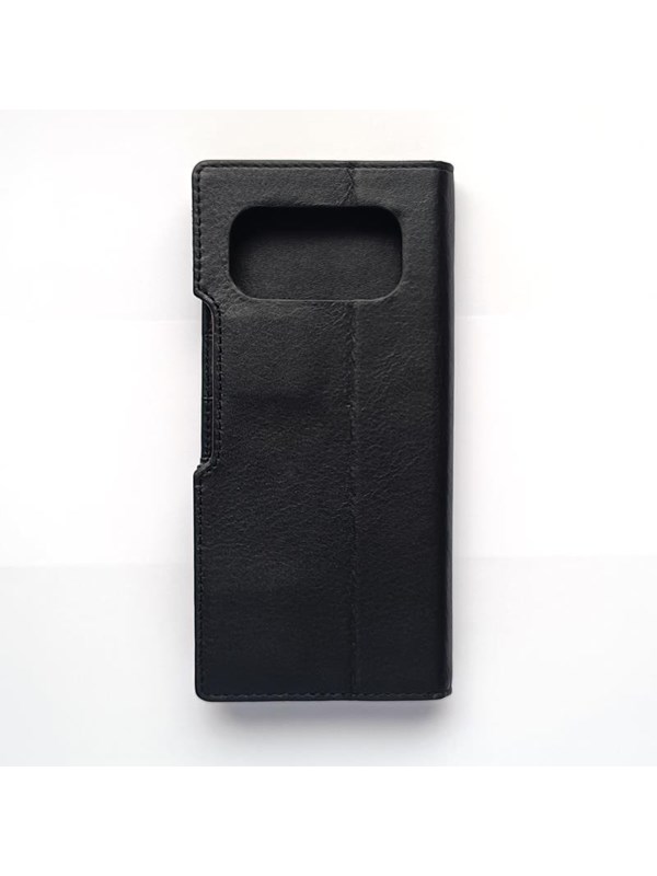 Volla Bookcover Quintus - met kaarthouder - Zwart