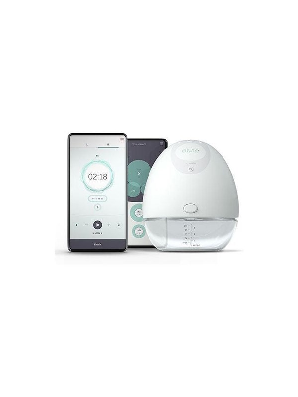 Elvie Pump Enkele Elektrische Borstkolf - Draagbaar - Hands-free - Geluidsloos - Incl. 2 flessen