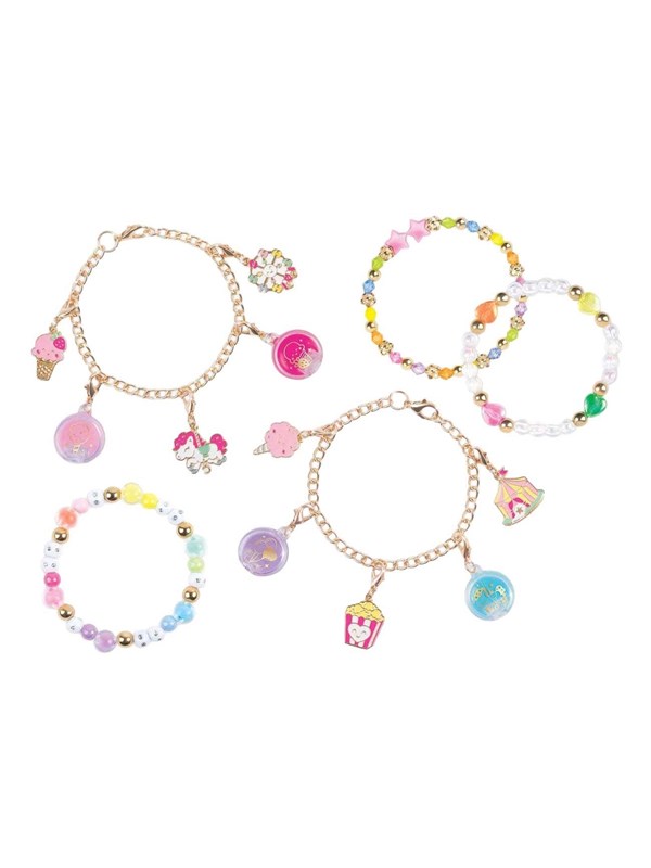 Hobbydoos, Make it Real, Sweet spin, lipgloss en armband kit Opmaken en sieraden