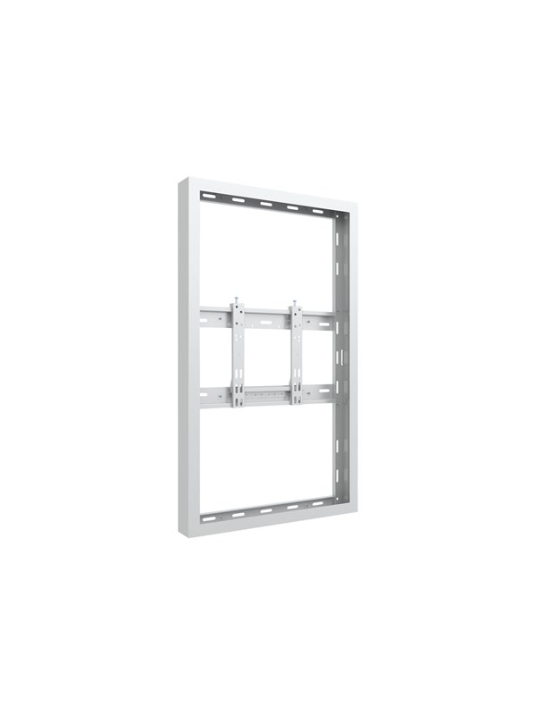 Multibrackets M Pro Series enclosure - for digital signage panel - small - white - Max 25 kg - recommended for 43"