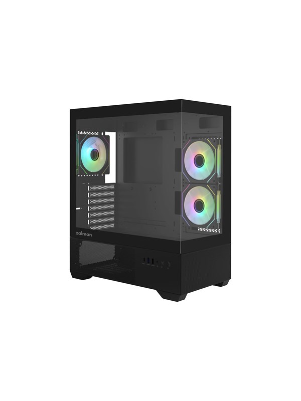 Zalman CHRONIX V2 - mid tower - ATX - Case - Tower - Zwart