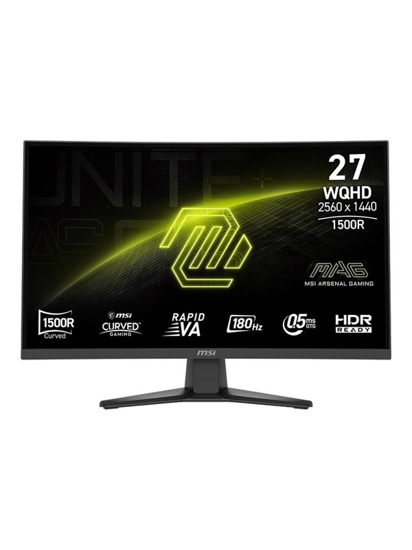 27" MSI MAG 275CQF E18 - 2560x1440 (QHD) - 180Hz - VA