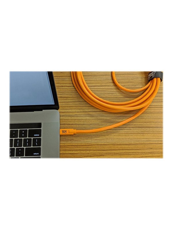 Tether Tools CUC3315-ORG USB-kabel 4,6 m 3.2 Gen 1 (3.1 Gen 1) USB A Micro-USB B Oranje