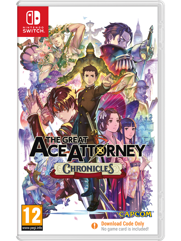 The Great Ace Attorney Chronicles (Code in a Box) - Nintendo Switch - Visuele roman