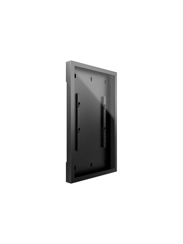 Multibrackets M Pro Series enclosure - portrait - for digital signage display - outdoor - black - Max 50 kg - recommended for 75"