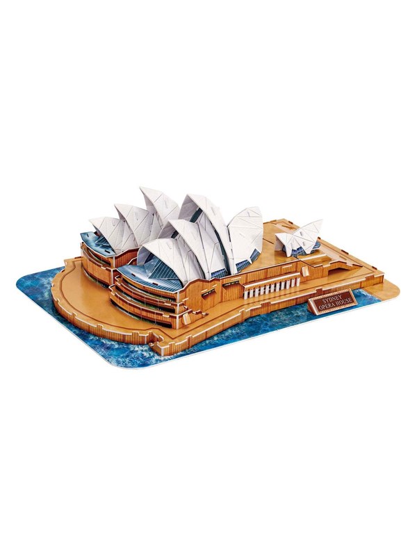 National Geographic 3D Puzzel Sydney Opera House - Architectuur - 128 stukjes