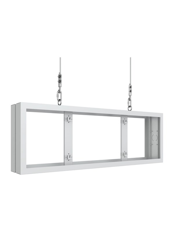 Multibrackets M Pro Series enclosure - medium - for LCD display - wire b2b - white - Max 25 kg - recommended for 37"