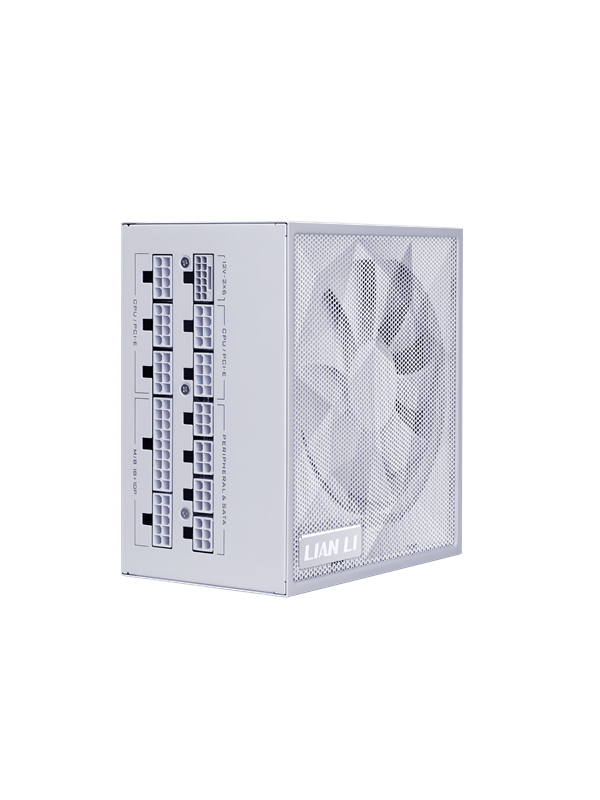 Lian Li SX 1200W Voeding - 1200 Watt - 120 mm - ATX 3.1 - 80 Plus 80 PLUS Platinum