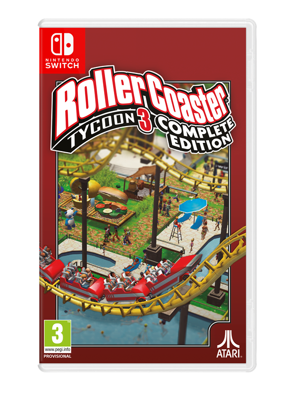 RollerCoaster Tycoon 3 (Complete Edition) - Nintendo Switch - Simulatie