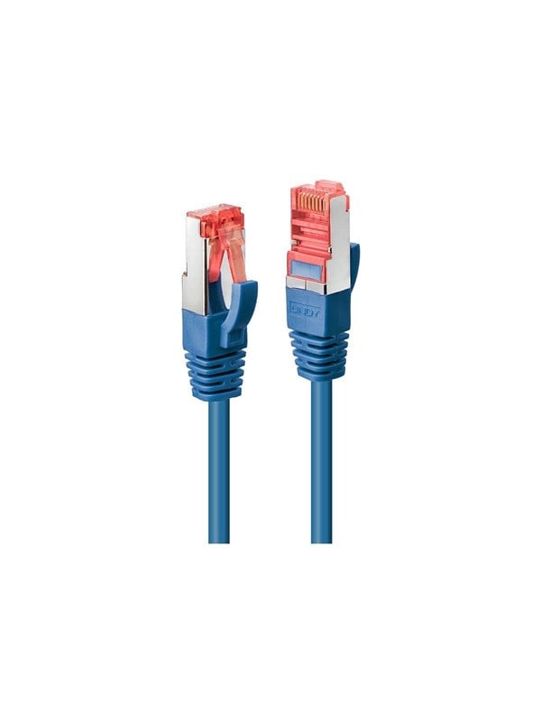 LINDY 47720 RJ45 Netwerkkabel, patchkabel CAT 6 S/FTP 3.00 m Blauw 1 stuk(s)