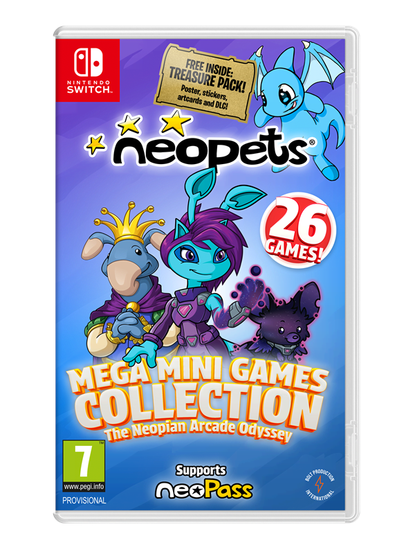 Neopets - Mega Mini Games Collection (Day One Edition) - Nintendo Switch - Collectie