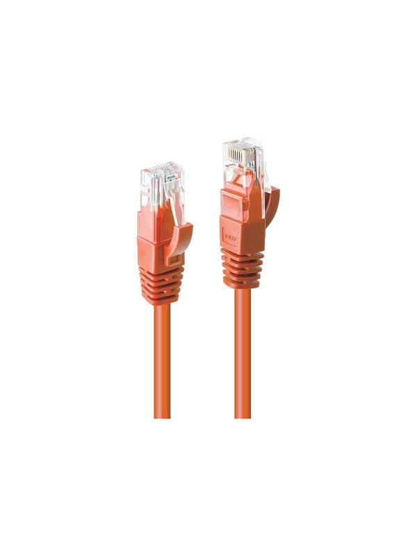 Lindy patch cable - 1 m - orange - Oranje - 1m