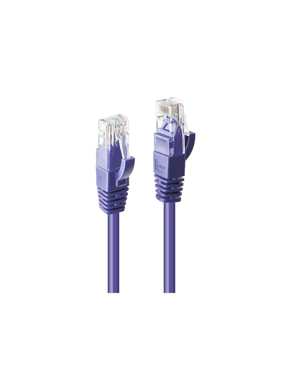 Lindy patch cable - 50 cm - purple - Paars - 0.5m
