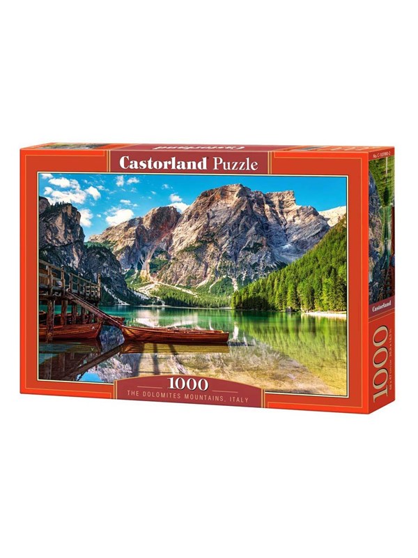 Castorland The Dolomites Mountains, Italy – Puzzel – 1.000 stukjes – Satijnen afwerking – Perfecte pasvorm – Europese kwaliteit