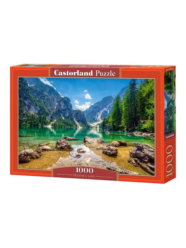 Castorland Heaven’s Lake – Puzzel – 1.000 stukjes – Satijnen afwerking – Perfecte pasvorm – Europese kwaliteit