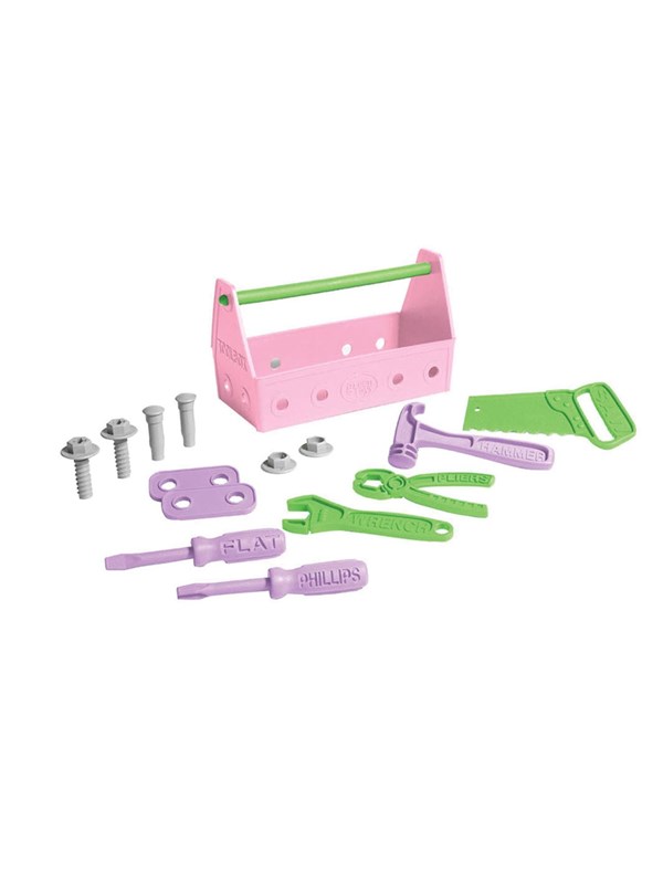 Green Toys - Gereedschapskist Roze