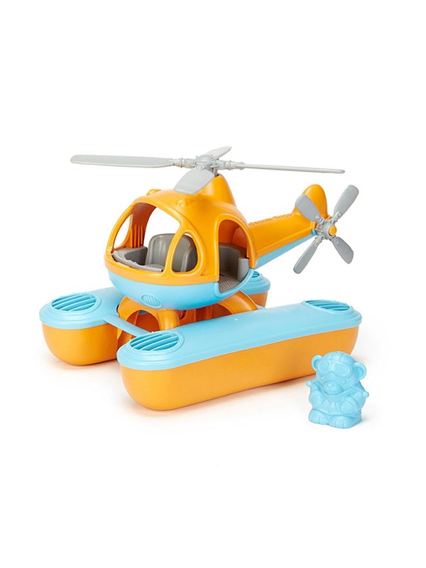 Green Toys Zee Helikopter Oranje/Blauw