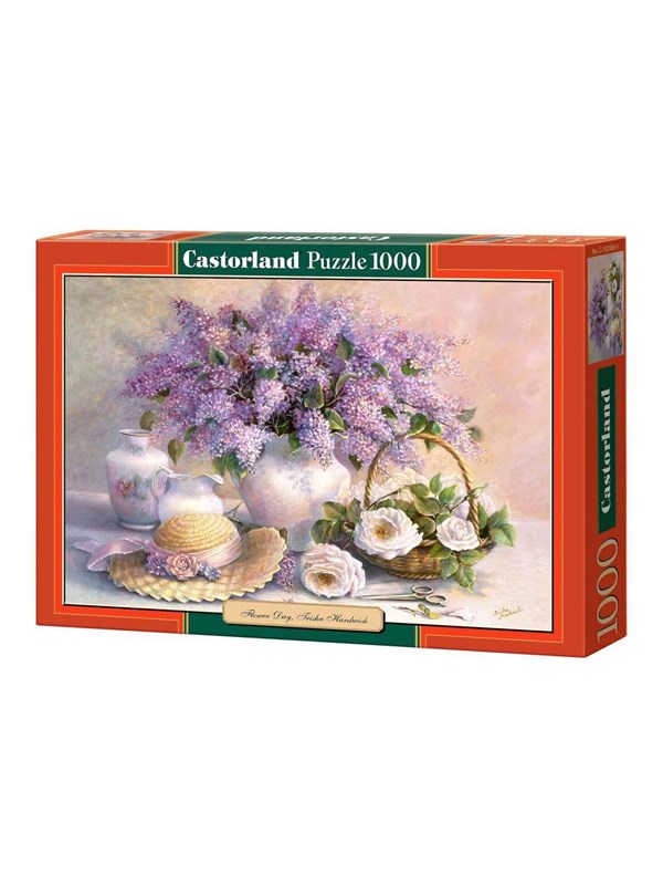Castorland Flower Day Trisha Hardwick – Puzzel – 1.000 stukjes – Satijnen afwerking – Perfecte pasvorm – Europese kwaliteit