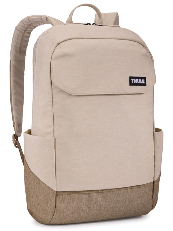 THULE Vrije tijd rugzak Rugzak met laptopvak Lithos Backpack 20L Pelican Gray / Faded Khaki Beige