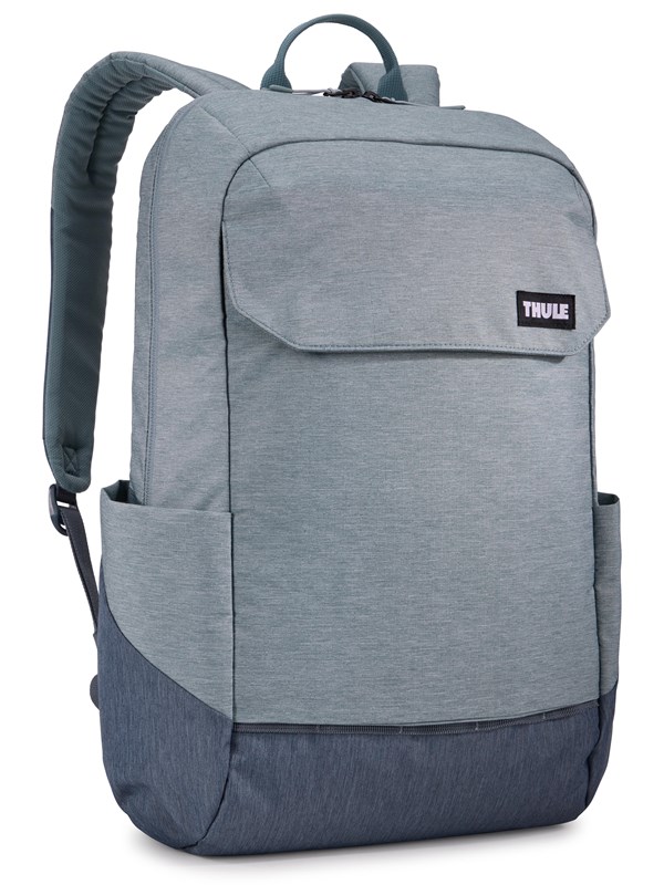 THULE Vrije tijd rugzak Rugzak met laptopvak Lithos Backpack 20L Pond Gray / Dark Slate Blauwgrijs