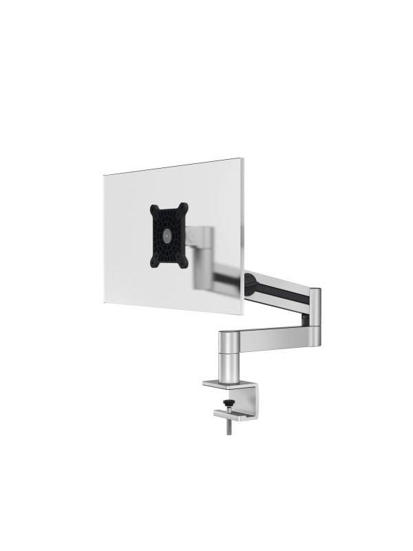 DURABLE Flexibele monitorbeugel met arm en bureauklem. Eenvoudige positionering van het scherm door de interne gasveer.