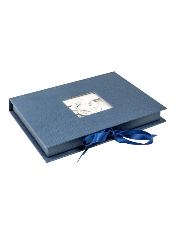 Walther FB-112-L Fun - Foto bewaardoos - Formaat 20 x 15 x 3 cm - 70 Foto's 13 x 18 cm - Blauw