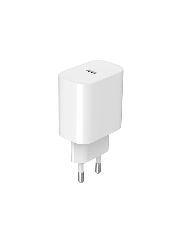 Gembird USB-C Snellader 20W - Universele Oplader - Compact Ontwerp - Wit