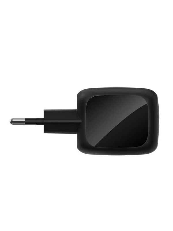 Belkin BoostCharge 67W Dual USB-C PD Wall Charger with PPS - Black