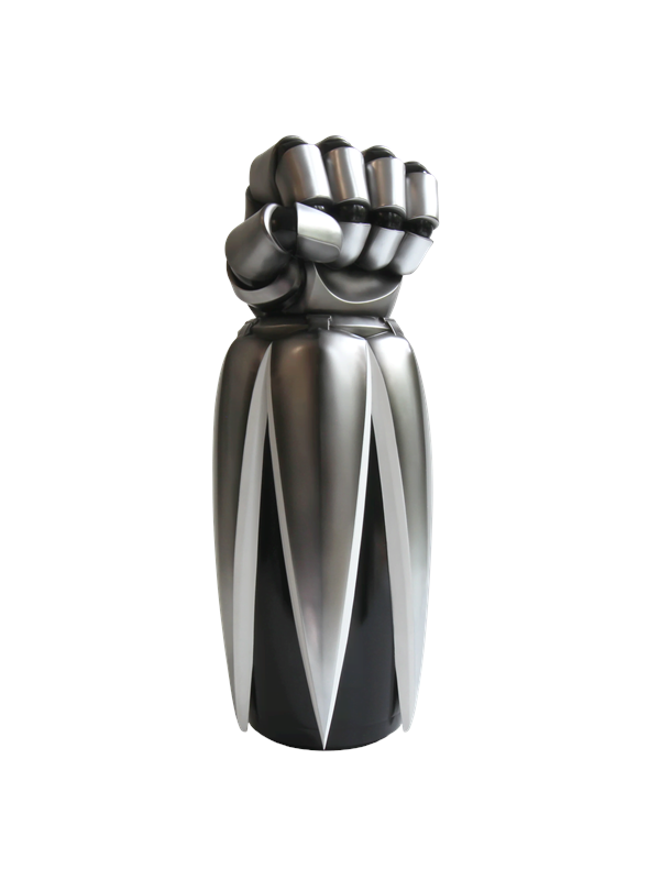 Plastoy - RESIN FIGURE METEO PUNCH BLACK & SILVER LIMITED E - Figuur