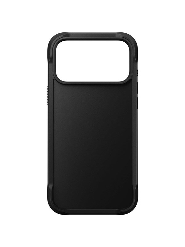 Nomad Rugged hoesje iPhone 17 Pro Max – Valbescherming tot 4,5 meter – Geïntegreerde saffieren kristallen knop – Gemaakt van 50% gerecycled polycarbonaat - Zwart
