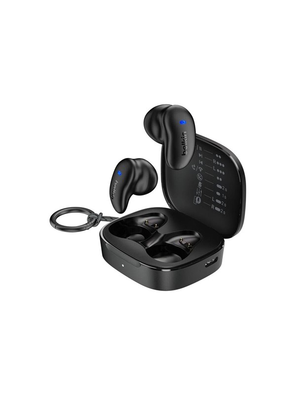 Belkin SoundForm Anywhere True Wireless Earbuds - Black