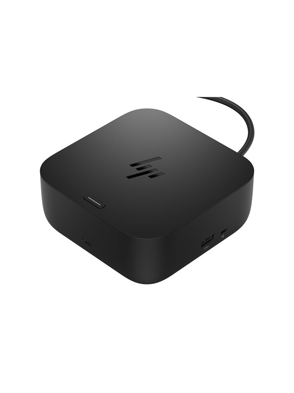 HP USB‑C G6 Commercial Dock 100W – Zakelijk Dockingstation – IT‑Beheer & Beveiliging – Zwart
