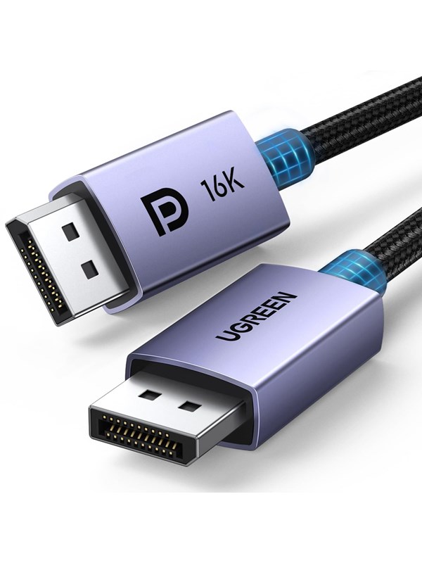 Ugreen DP118 DisplayPort 2.1 Kabel 2m - Grijs