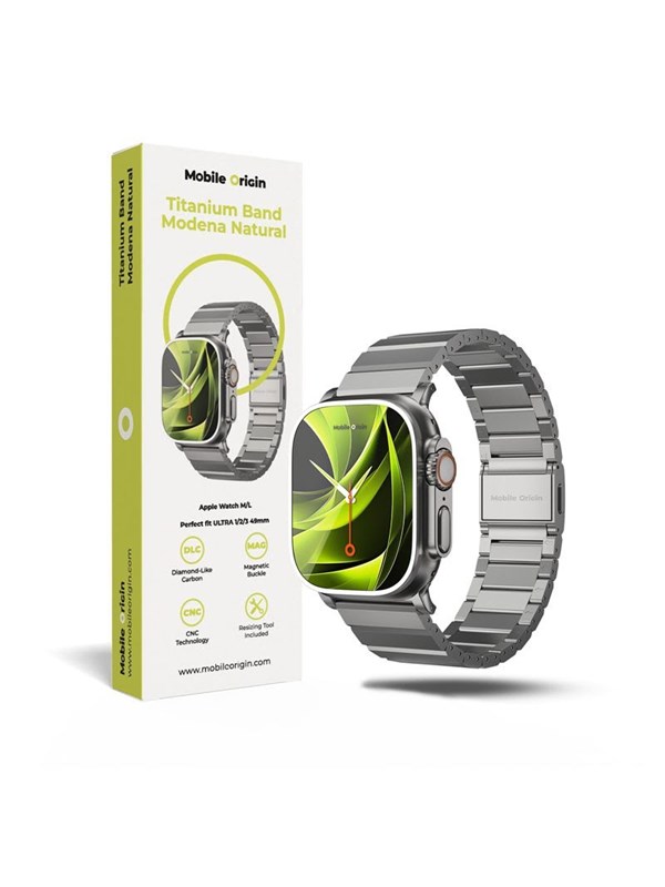 Mobile Origin Titanium Band Modena - natural - Apple Watch Ultra 49mm