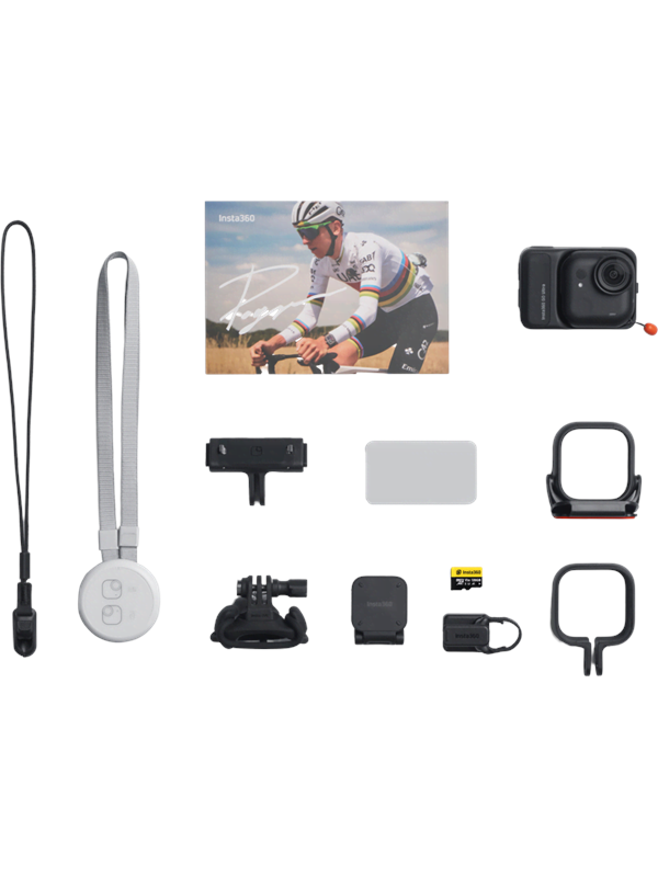 Insta360 GO Ultra Premium Cycling Bundle Zwart