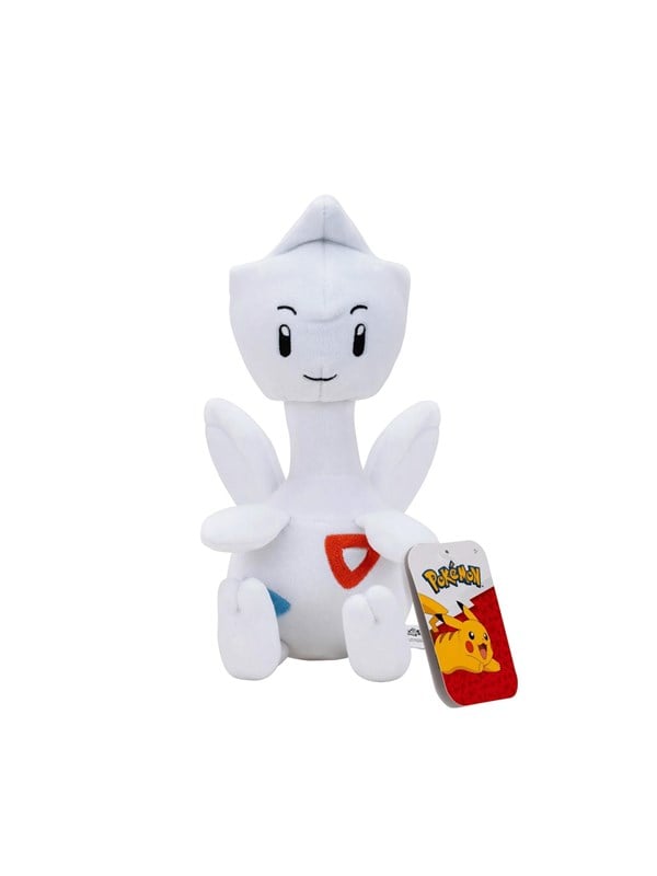 Jazwares Pokémon pluche knuffel Togetic 20cm - zachte speelgoed Pokémon.