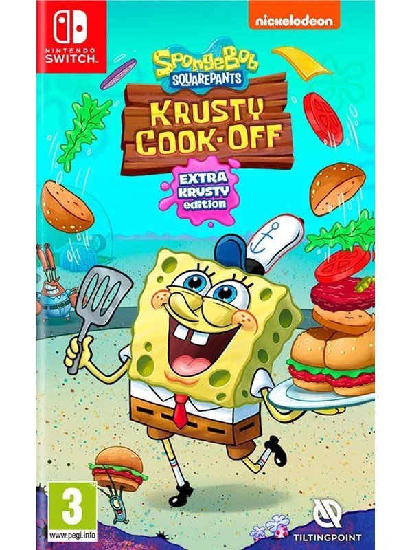 SpongeBob Squarepants: Krusty Cook-Off - Extra Krusty Edition (Code in a Box) - Nintendo Switch - Strategy