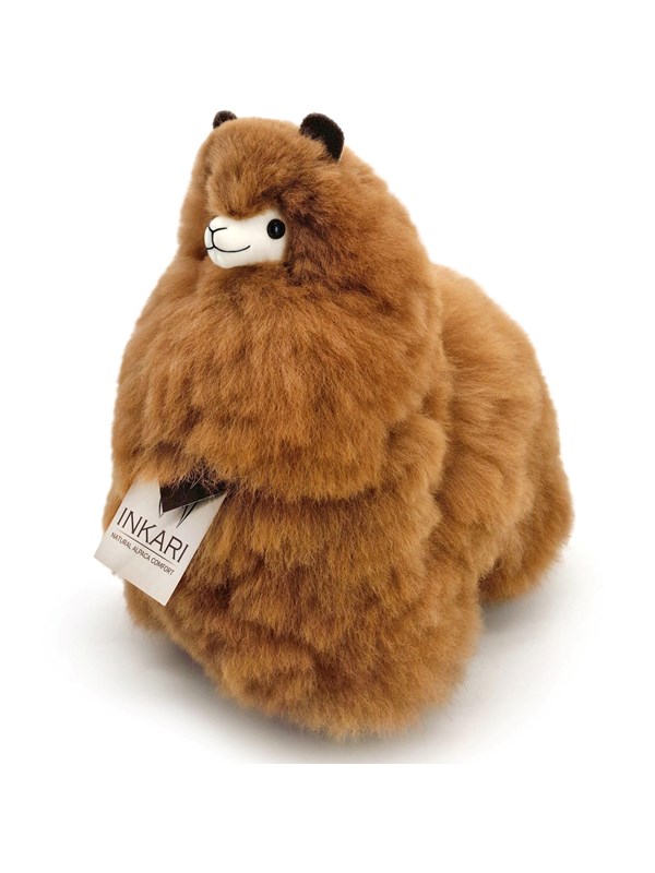 Inkari Alpacas Alpaca Hazelnut Medium - 32CM - HAZELNUT