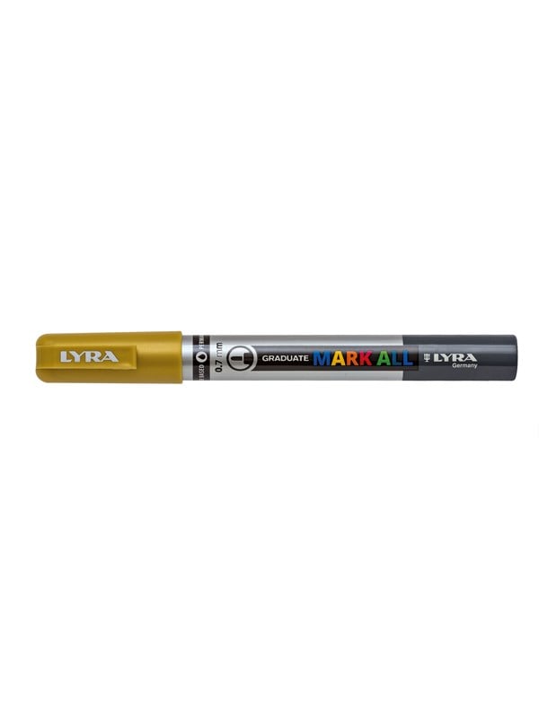 Lyra Mark All 0.7 mm Gold